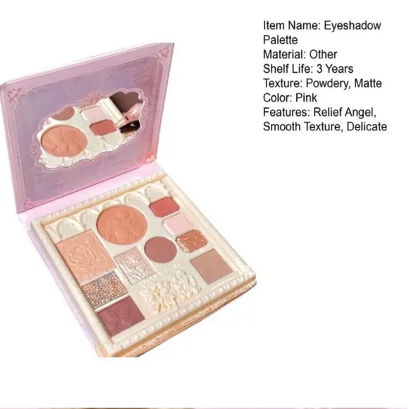 Radiant Angel Embossed Makeup Palette - Picture 5 of 14